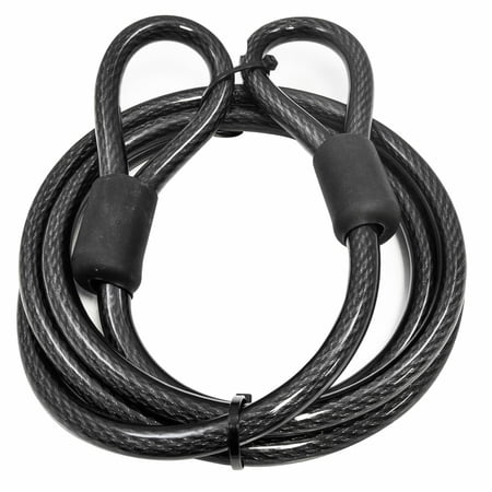 ROCKBROS 4ft Security Cable Bike Lock Heavy-Duty Anti-Theft Loop Cable Lock for Bicycles