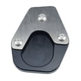 thumbnail image 4 of Motorcycle Kickstand Pad Support Modification Anti- Foot Stand Extension for 2018 2019 Black, 4 of 7