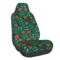 thumbnail image 1 of Wukai Good Luck Ladybug Full Set Car Seat Covers with Soft Padding Universal Auto Front Seats Protector and Cushion Mat, 1 of 5