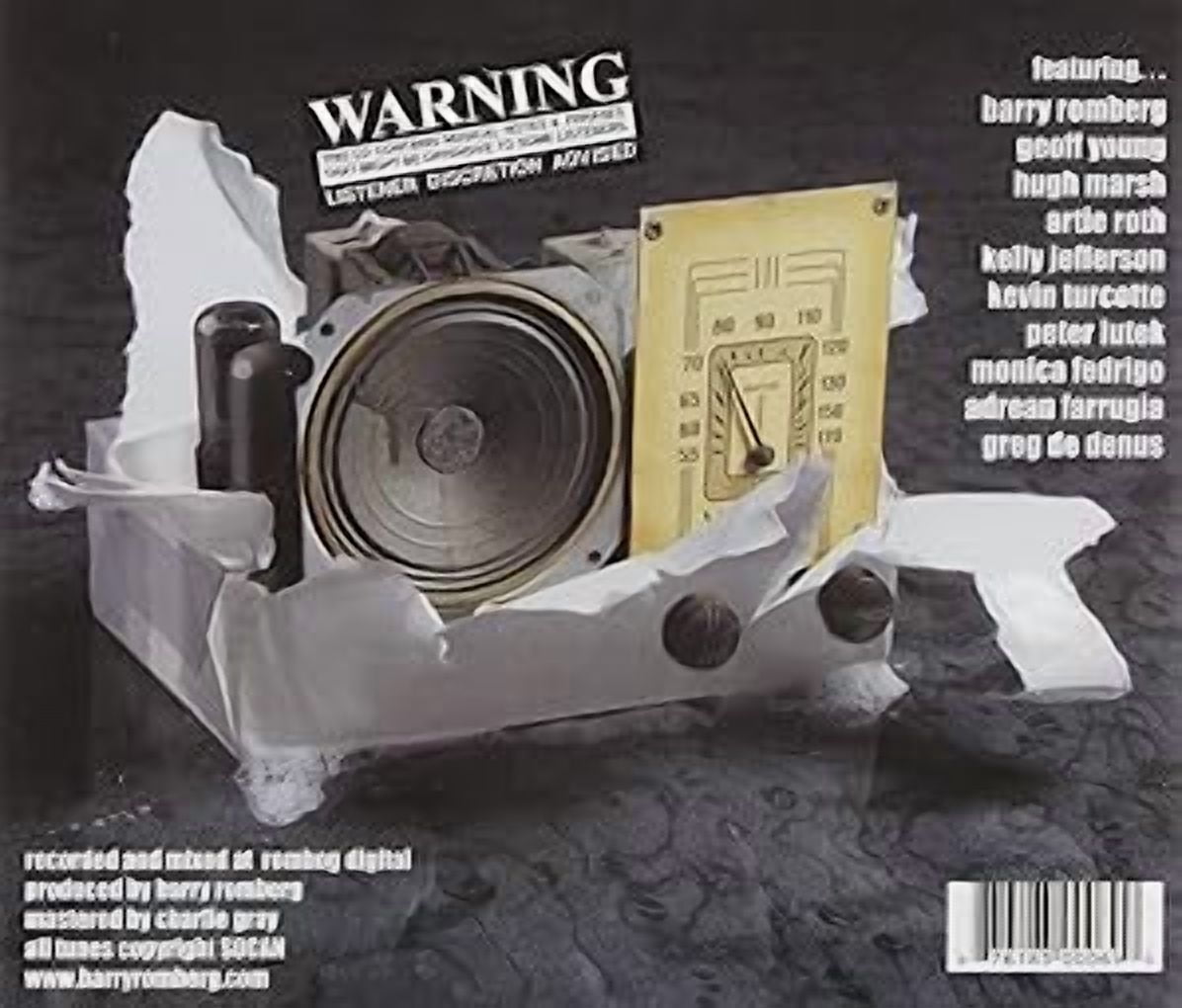 Barry Romberg - No Soap Radio - Music & Performance - CD