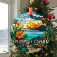 thumbnail image 2 of Custom Playa del Carmen Ornament |Faux |Unique Mexico Souvenir |Vacation Travel Gift | Holiday |Christmas Decor, Holiday Keepsake, Xmas Tree Hanging Decoration, Seasonal Gift Idea,, 2 of 5