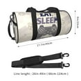 thumbnail image 4 of XMXT Unisex Large Sports Tote Gym Bag for Women, Cartoon Eat Sleep Game Repeat Weekenders Bags Travel Bag, 4 of 8