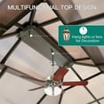thumbnail image 4 of 10'x12'/10'x13' Hardtop Gazebo, Outdoor Polycarbonate Double Roof Canopy, Aluminum Frame Permanent Pavilion with Curtains and Netting, Sunshade for Garden, Patio, Lawns, 4 of 8