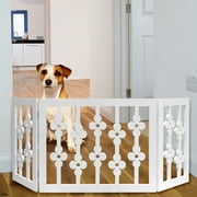 Bed Bath & Beyond Adjustable Folding Pet Gate, Expands to 47 Wide