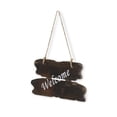 thumbnail image 2 of 6" X 12" Brown Welcome Wood Wall Decor, 2 of 6