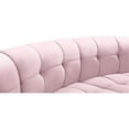 thumbnail image 5 of Maklaine 15-Piece Modular Contemporary Velvet Sectional Sofa in Pink, 5 of 7