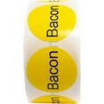 thumbnail image 4 of Yellow Bacon Labels 1 Inch 500 Total Adhesive Labels, 4 of 4