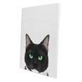 thumbnail image 2 of Wayfare Art Canvas Prints Poster, Animal 8 x 10 inch Wall Decor Canvas Artwork, Animal Tuxedo Cat White Chin, 2 of 7