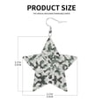 thumbnail image 3 of Leather Earrings Dangle For Women Camouflage Trendy Star Earrings Lightweight Fashion, 3 of 6