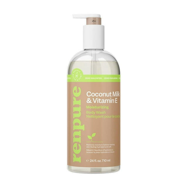 Renpure Coconut Milk & Vitamin E Moisturizing Body Wash