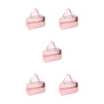 thumbnail image 2 of Soidarity Bolsa de maquillaje impermeable y transparente para viajar Mano de obra meticulosa y hermosa Bolsas de maquillaje transparentes rosa Type2 NO2, 2 of 6