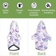 thumbnail image 6 of Haiem white Skull crystal flower for Winter Dog Hoodie Sweatshirts with Pockets Warm Dog Clothes for Small Dogs Chihuahua-Medium, 6 of 7