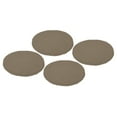 thumbnail image 1 of Uxcell 4 Pcs Fundas Redondas de Taburete de Poliéster para Asientos de 11"- 14" para Sillas, Funda de Taburete Café, 1 of 6