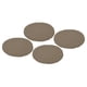 thumbnail image 1 of Uxcell 4 Pcs Fundas Redondas de Taburete de Poliéster para Asientos de 11"- 14" para Sillas, Funda de Taburete Café, 1 of 6