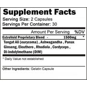 VH Nutrition ESTROVOID Estrogen Blocker for Men 1500mg - Max Strength Aromatase Inhibitor, Hormone Support with DIM, Long Jack & More - 60 Capsules