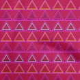 thumbnail image 1 of oneOone Cotton Cambric Pink Fabric Geometric Craft Projects Decor Fabric Printed By The Yard 42 Inch Wide, 1 of 4