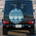 thumbnail image 5 of Kll Sea Underwater Animals Tire Cover,Universal Wheel Tire Cover For Trailer, Rv, Suv, Truck,Camper And Many Vehicle,(15 Inch), 5 of 8