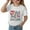 White, variant on "Jesus Loves Me Colorful Letter Print Round Neck T-Shirt for Children, Festive and Daily Wear, Stylish and Comfy"