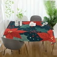 thumbnail image 3 of Yayeee Tablecloths 60" x 90" Rectangle Wrinkle Resistant Party Table Cover, Christmas Berries, 3 of 8