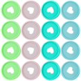 thumbnail image 1 of TrueNorth 80pcs Binder Discs Notebook Binding Discs Planners Binding Discs Loose-leaf Binder Discs, 1 of 3