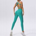 thumbnail image 5 of Ropa deportiva, chándal para mujer, conjunto de Yoga, traje deportivo de 2 piezas, ropa de gimnasio, mallas para correr de cintura alta, ropa atlética para entrenamiento, 5 of 5