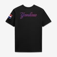 thumbnail image 3 of Men's New Era Black New York Yankees Dominican Republic Country Flag T-Shirt, 3 of 5