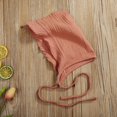 thumbnail image 4 of Girls Long Sleeve Floral Embroidery  Collar Romper and Cap Clothes Set, 4 of 9
