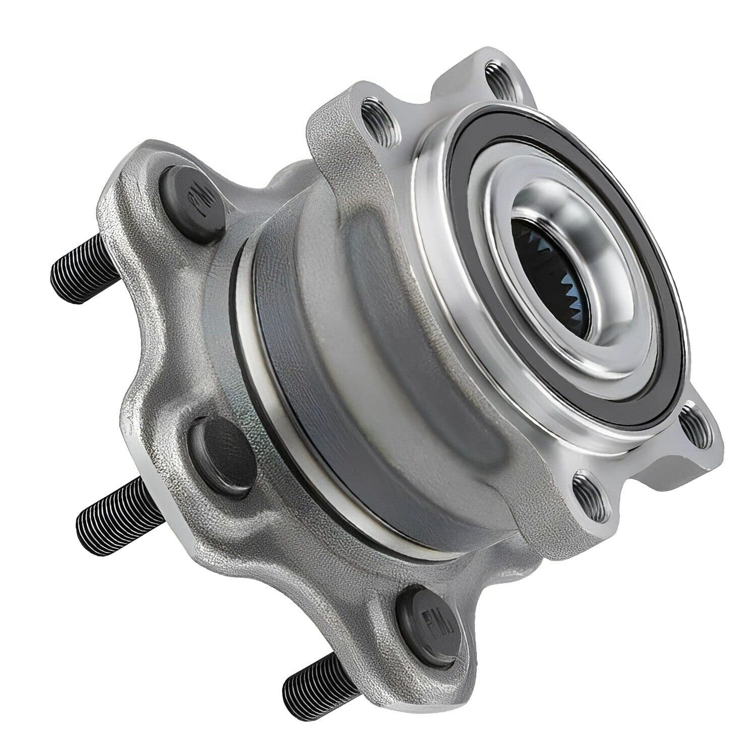 Detroit Axle - AWD Wheel Bearing Hubs for 2013-2019 Nissan Pathfinder Infiniti JX35 QX60, 2015-2019 Murano, 4 Front Rear Wheel Bearing Hubs Assembly 2016 2017 2018 Replacement