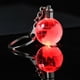 thumbnail image 5 of Llavero colgante luminoso Jadeshay con bola luminosa LED cristal acero inoxidable, 5 of 7