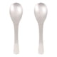 thumbnail image 1 of 2 piezas Cuchas para sopa doméstica cucharas de arroz de acero inoxidable cucharas prácticas cucharas gruesas, 1 of 5