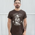 thumbnail image 3 of Tee Hunt Marilyn Monroe Outlaw Forever T-Shirt Biker Live to Ride Motorcycle Men's Tee, Brown, Large, 3 of 5