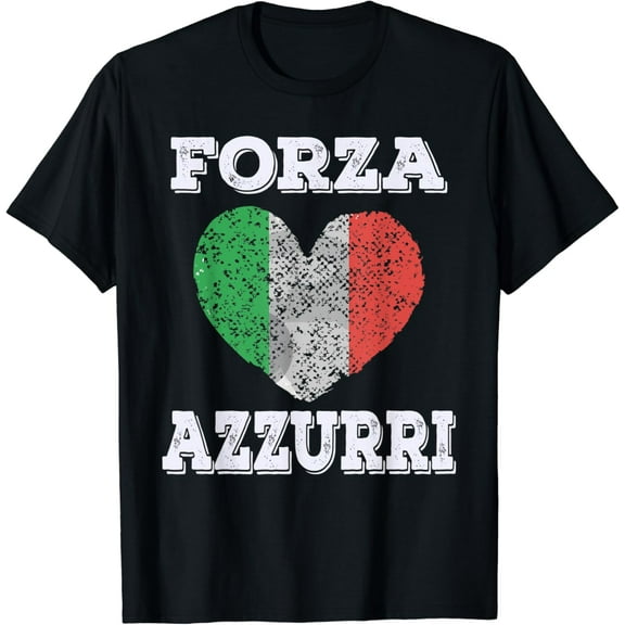 Forza Azzurri Jersey Football Team Soccer Italia Flag Gift T-Shirt mens t shirt，black，women，funny，misfits，men，journey，t-shirt