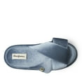 thumbnail image 5 of Dearfoams Women's Jules Shiny Velour Twist Vamp Slide Slippers, 5 of 6