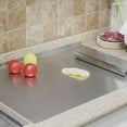 thumbnail image 6 of CurioCo Large Stainless Steel Cutting Board Durable Kitchen Meat Vegetable Bread Chopping Board for Baking and Party Prep, 6 of 9