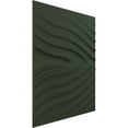 thumbnail image 2 of Ekena Millwork 19 5/8"W x 19 5/8"H Kahuna EnduraWall Decorative 3D Wall Panel, UltraCover Satin Hunt Club Green (12-Pack for 32.04 Sq. Ft.), 2 of 6
