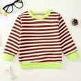 thumbnail image 2 of NIEWTR Toddler Baby Little Girls Boys Clothes Casual Tunic Tops Button Long Sleeve Casual Loose Blouse T-Shirt Tee Casual Pullover Fall Winter Sweatshirts Long sleeved T-shirt for 3-4 Years, 2 of 4