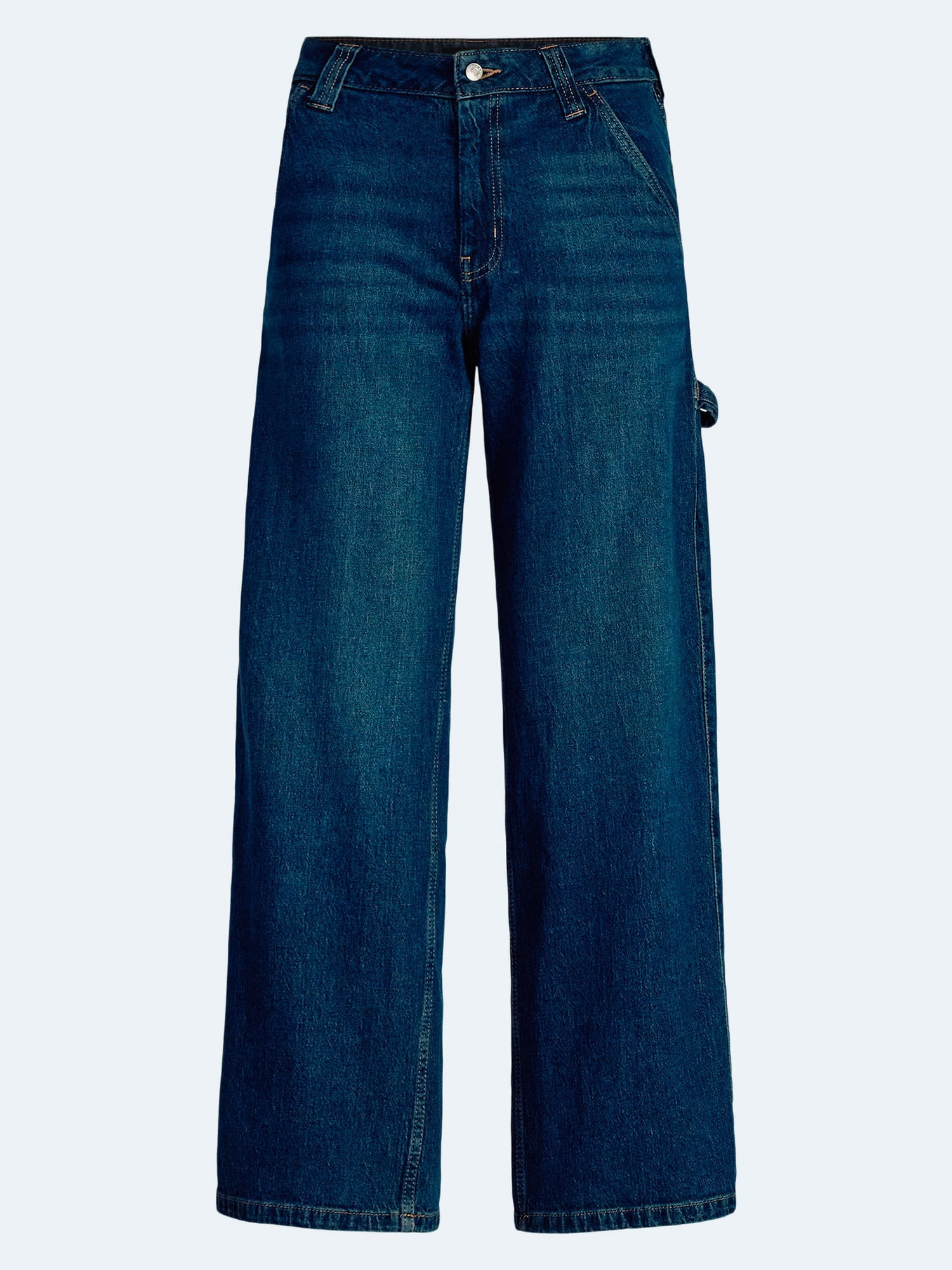Scoop Women’s and Women’s Plus Relaxed Fit Jeans, 30'' Inseam, Sizes 0-26W