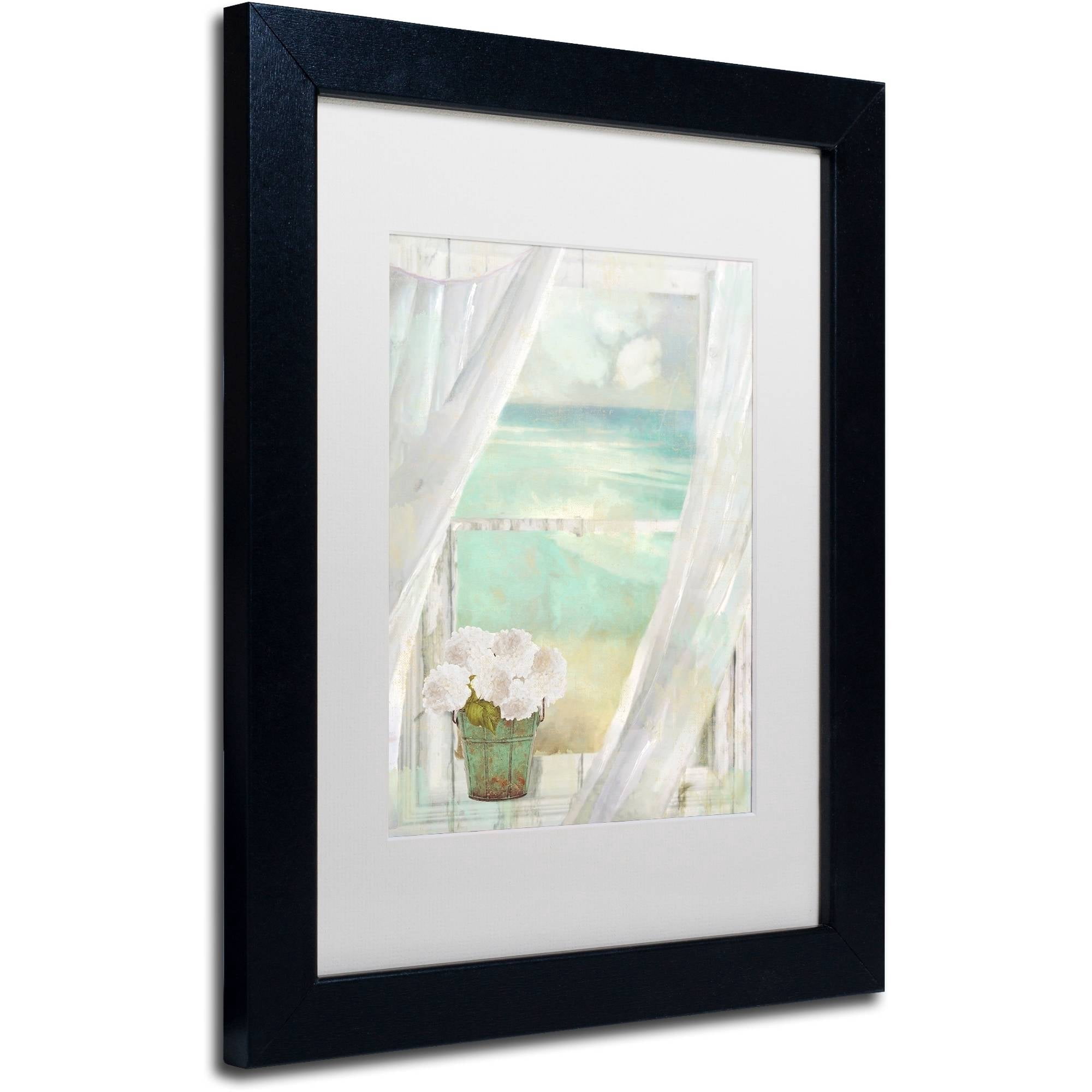 Trademark Fine Art "Summer Me II" Canvas Art by Color Bakery White Matte, Black Frame