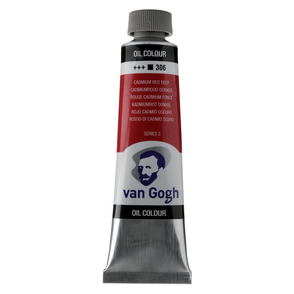 Royal Talens Van Gogh Oil Color, 40ml, Cadmium Red Deep