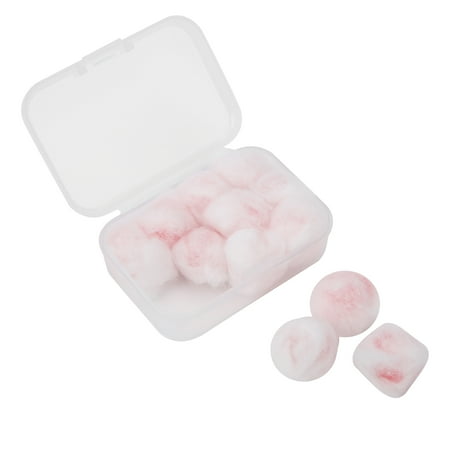 

Octpeak Ear Plug 6Pairs Wax Cotton Ear Plug Noise Reduction Earplugs Hearing Protection Supplies Waterproof Pink
