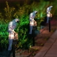 thumbnail image 2 of PHIGZNT Solar Garden Outdoor Statues Parrot LED Lights - Lawn Decor Parrot Statue for Patio, Balcony, Yard Ornament - Unique Housewarming Gifts, 2 of 7