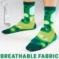 thumbnail image 4 of Golf Gift Set Novelty Socks with Club & Ball Keyring, 4 of 6