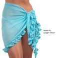 thumbnail image 3 of Cheers.US Womens Swimsuit Cover Ups Bathing Suit Coverups Chiffon Beach Wrap Skirts, 3 of 6