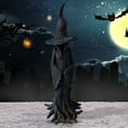 thumbnail image 4 of Halloween Desktop Ornament Witch Decoration Bucket Tree Retro Statue Home Sculpture Resin Figurine for Festive Decorations, 4 of 7