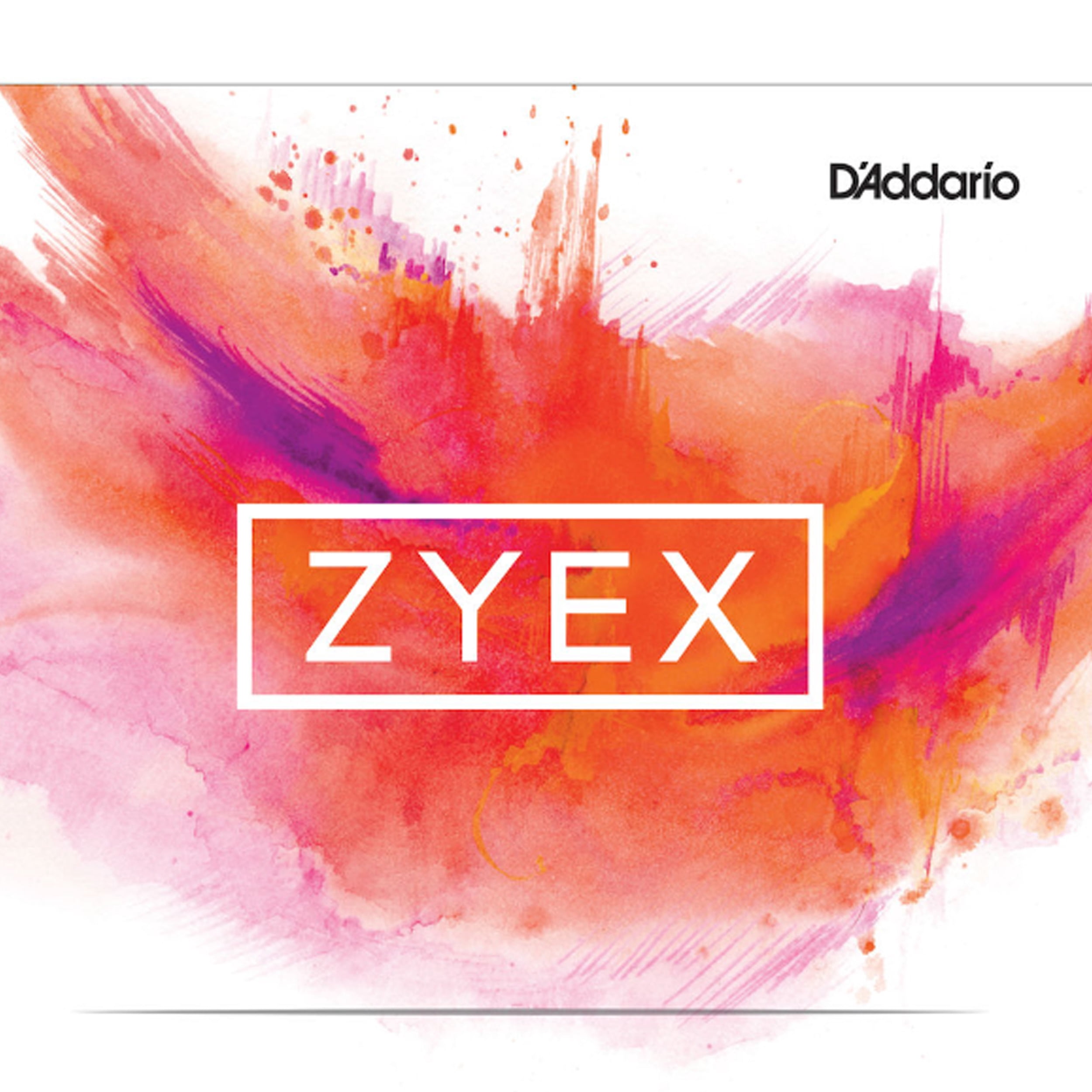 D'Addario Zyex Viola Single A String, Long Scale, Medium, Bulk 10-Pack