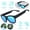 Black, variant on SHELLTON Polarized Smart Bluetooth Stereo Speaker Sunglasses Glasses Headphones Blue