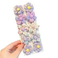 thumbnail image 7 of Cream-Yellow Flower (H)$Children'S Rubber Band For Girls To Tie Their Hair, Cute Flower Hair Band, No Hair Damage, Good Elasticity, Baby Headband, Little Girl Hair Accessories, 7 of 7
