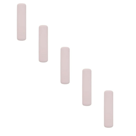 Travel Makeup Brush Holder Fall Out Silicon Portable Cosmetic Face Brushes Holder Soft And Sleek Makeup Tools Organizer For Travel Khaki Traveling Makeup Small Makeup Bag for Purse Rose Travel