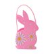 thumbnail image 1 of Suministros para la fiesta de la fiesta del de la Pascua con la bolsa de dulces reutilizables Cesta de conejo de Pascua para el cumpleaños de Rosa, 1 of 8
