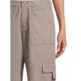 thumbnail image 2 of Tinseltown Juniors Twill Cargo Pants, 32" Inseam, Sizes XS-XXXL, 2 of 5